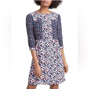 Boden Navy Floral Dress